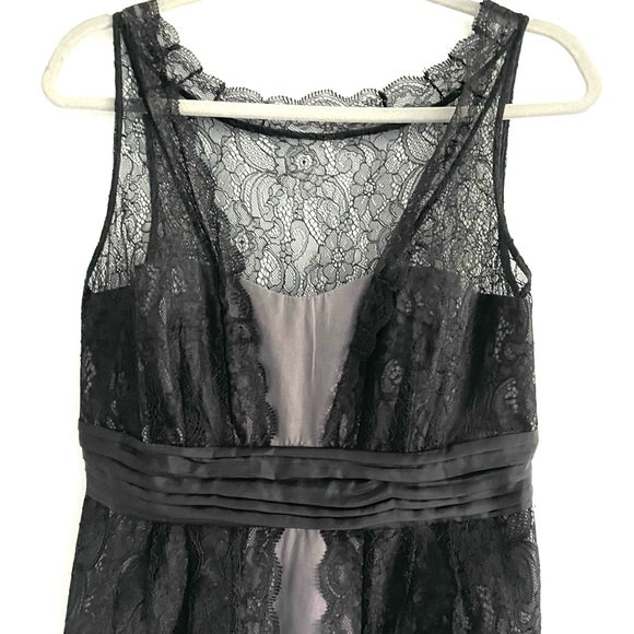 Anthropologie Moullinette Soeurs Black Lace Cocktail Dress - Picture 7 of 10